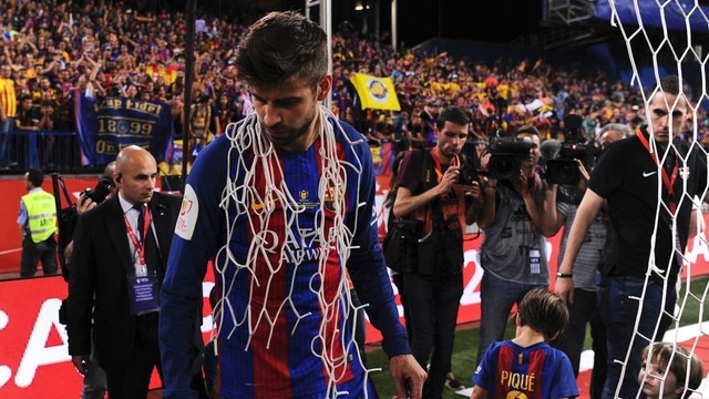 „Barcelona“ futbolininkai prisijungė prie protesto Katalonijoje