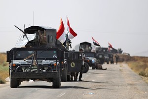 Irako pajėgos įsiveržė į „Islamo valstybės“ tvirtovę Chavidžą