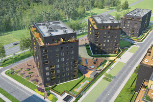 Žinomam  architektui  džiugu dėl  savo suprojektuoto didžiulio  kvartalo sostinėje