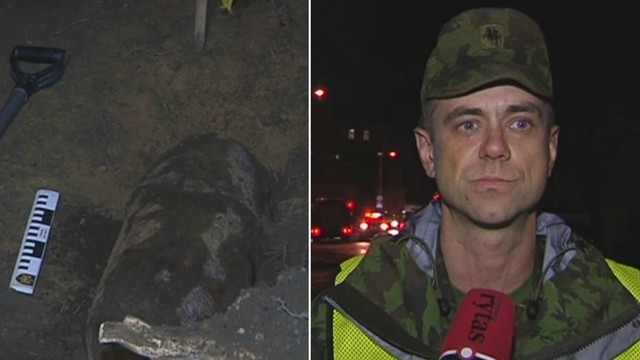 Seržantas pasakė, kas būtų sprogus Vilniuje rastai bombai