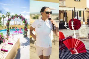 Ingos Budrienės šventės Maljorkoje puošmena tapo 40 tūkst. eurų kainuojančios gėlės