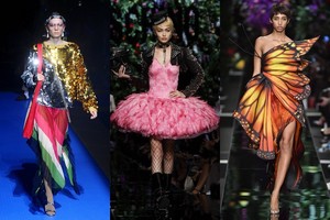 Milano madų savaitė – gėlėmis pražydusių suknelių rojus