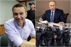 Rusijos opozicija Vladimirui Putinui rengia gimtadienio dovaną su trenksmu