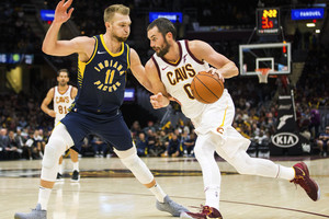 Domantas Sabonis blizgėjo, „Pacers“ iškovojo pergalę Klivlande
