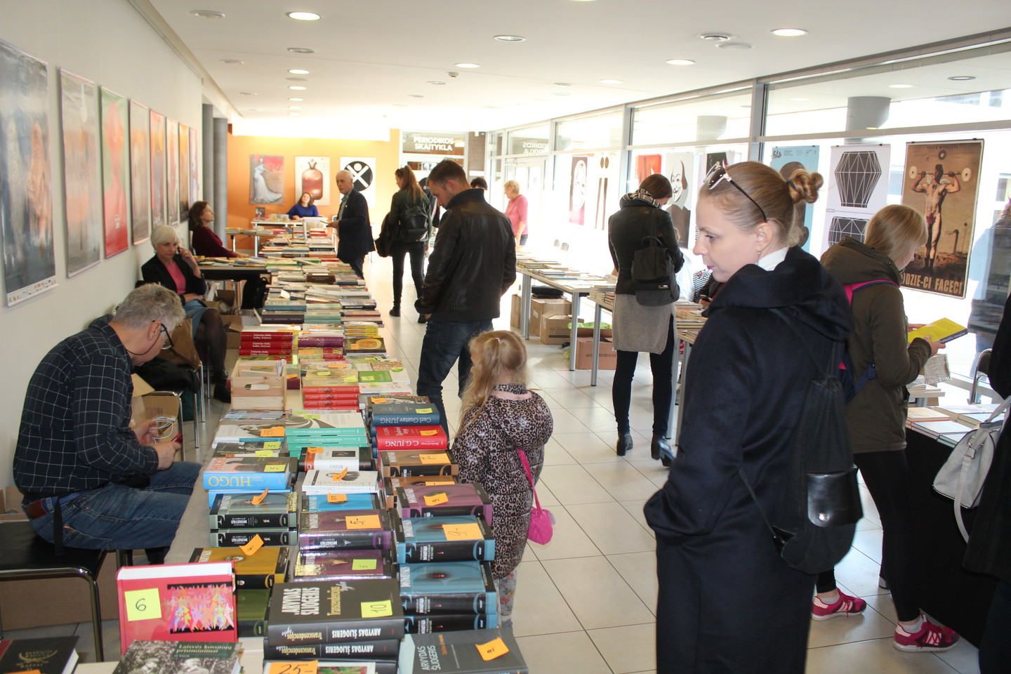 Klaipėdos apskrities viešojoje bibliotekoje surengta Mažųjų ir vidutinių knygų leidėjų asociacijos mugė.