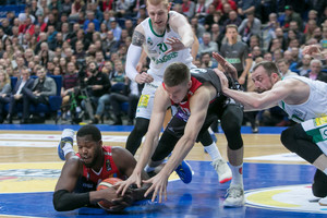 Kauno „Žalgiris“ mūšyje Vilniuje nepalūžo: ant menčių paguldė „Lietuvos rytą“