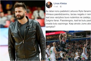Lino Kleizos šūvis teisėjams: metė rimtus kaltinimus ir davė pažadą