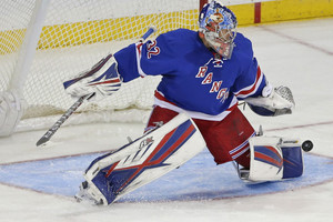 „Rangers“ ledo ritulininkai iškovojo pirmąją pergalę NHL