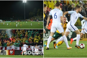 Anglijos spaudos įspūdžiai: stebino neaiški palapinė bei futbolas, vykstantis už vartų