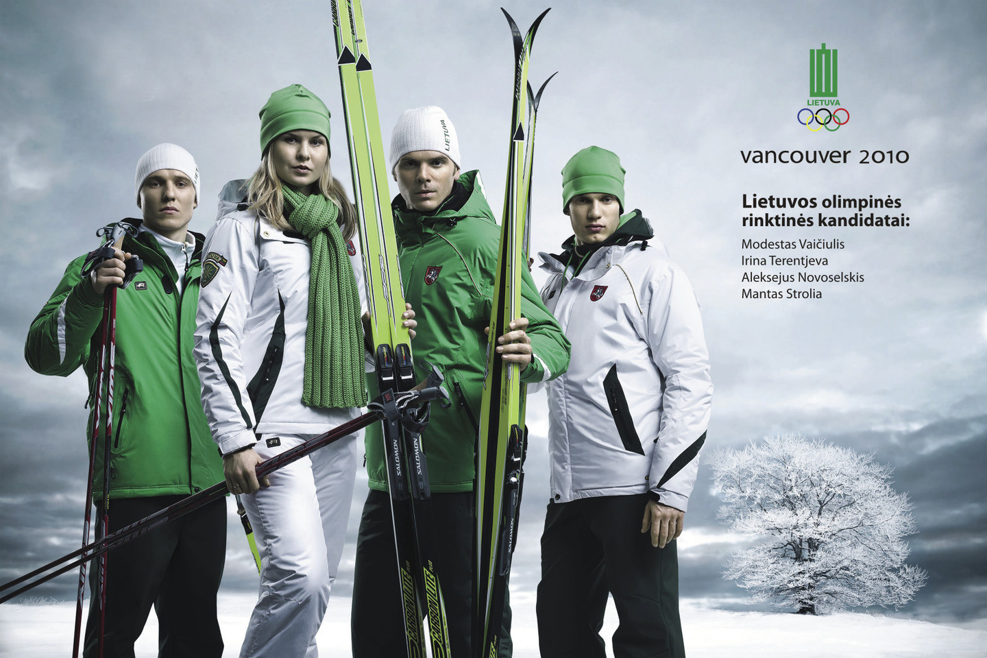 2010 m. Vankuverio olimpinių žaidynių apranga.<br>LTOK archyvo nuotr.