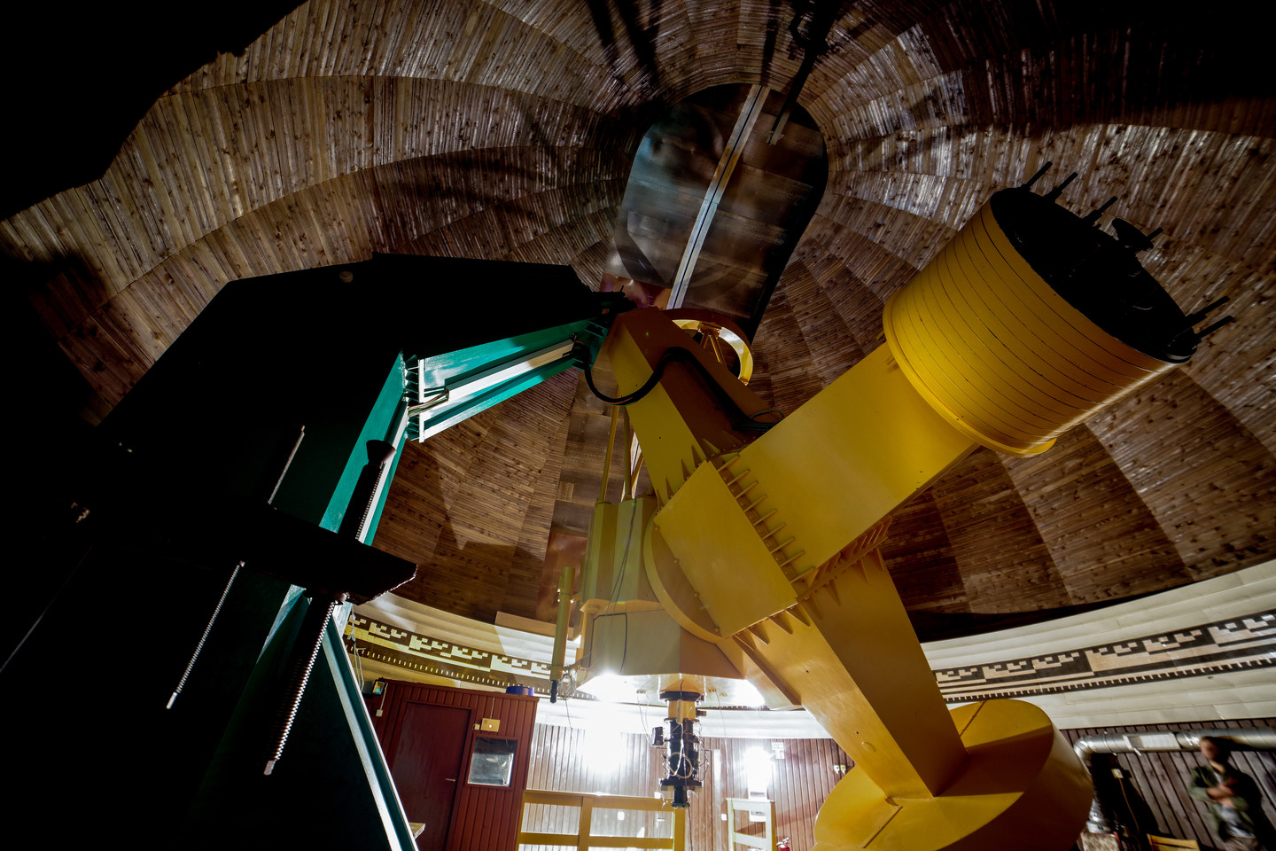  Molėtuose įrengtas didžiausias Šiaurės Europoje teleskopas.<br> V. Ščiavinsko nuotr.