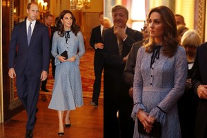 Kunigaikštienė grįžo! Pirmą kartą nėščia ir švytinti Catherine Middleton pasirodė viešumoje