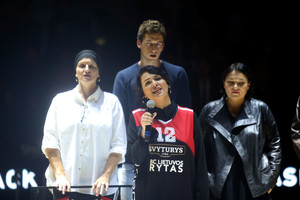 Prieš „Lietuvos ryto“ startą Europos taurėje pagerbtas Rimas Girskis 