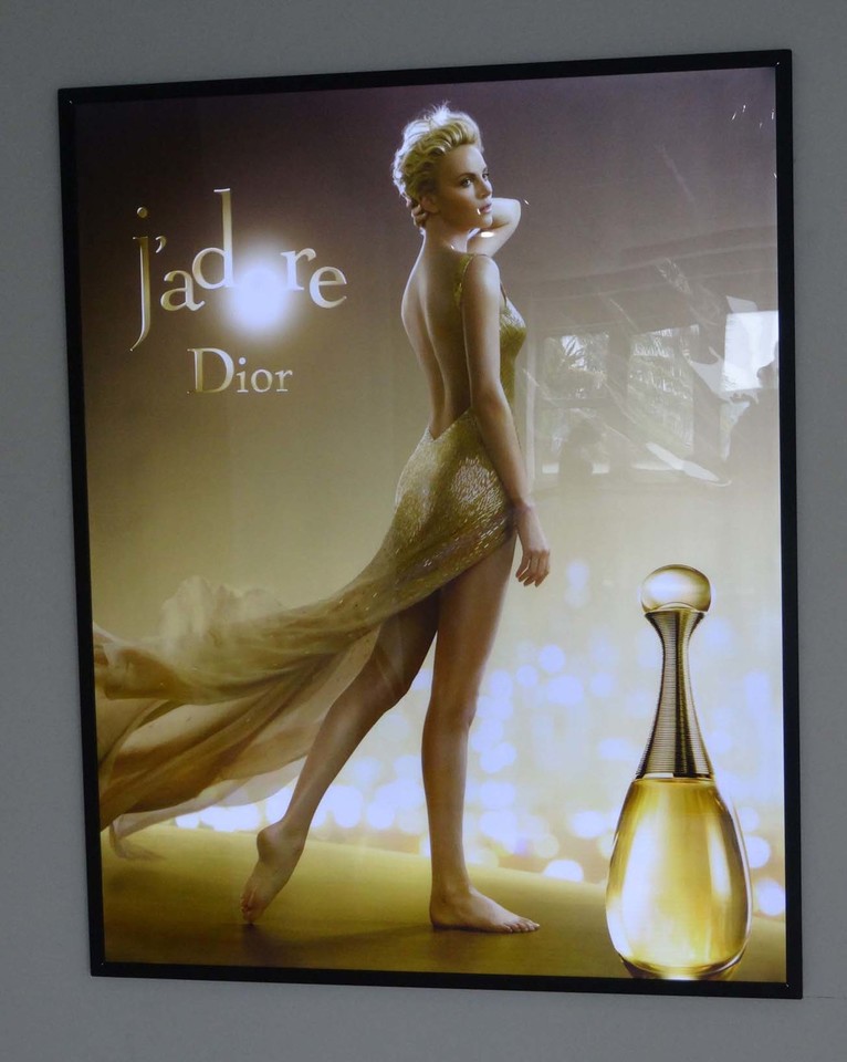  Ch.Theron, reklamuojanti „Dior“ kvepalus „J'Adore“.<br> Vidapress.com nuotr.