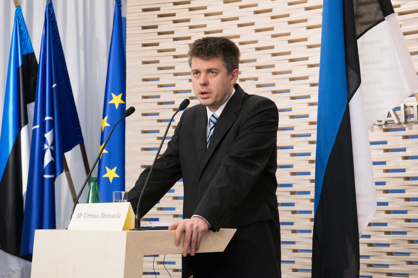Apie ES planus pirmasis paskelbė Estijos gynybos ministras.
