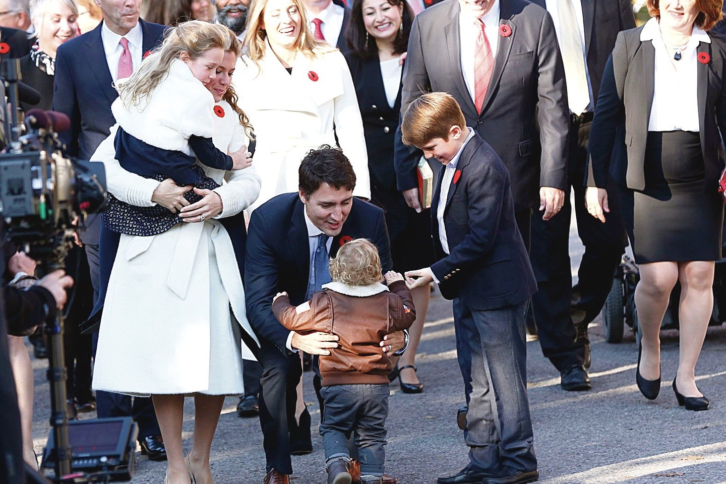 J.Trudeau nori, kad sūnūs augtų tikėdami lyčių lygybe ir gerbtų moteris.