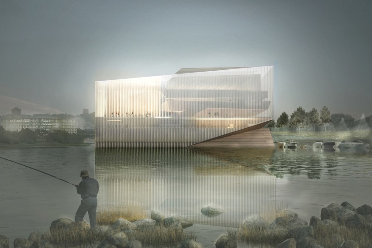 M. K. Čiurlionio koncertų centro architektūrinių idėjų konkursą laimėjo bendrovė „Paleko archstudija“.