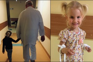 Sunkiai sergančiai trimetei viltis pasveikti sužibo tik Lietuvoje