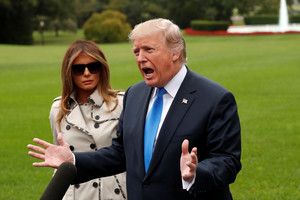 Donaldas Trumpas pristato JAV strategiją Irano atžvilgiu