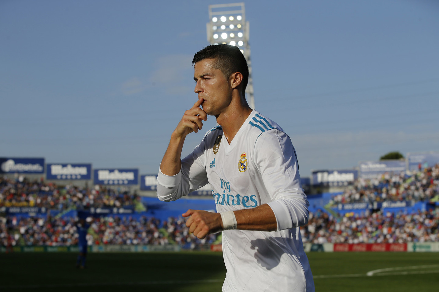 C.Ronaldo įvartis Ispanijos čempionate padėjo „Real“ išvengti lygiųjų <br> AP nuotr.