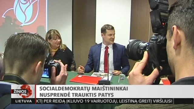 Socialdemokratų maištininkai nusprendė trauktis patys