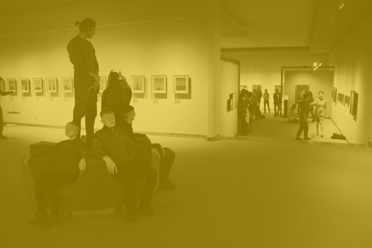 Ar galima gėrėtis M.K.Čiurlionio drobėmis jų nematant? Taip! 