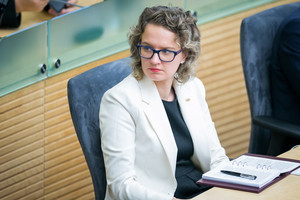 Aušrinė Armonaitė kritikuoja kandidatą į VLKK vadovus: „Pasirodo, nejuokauja“