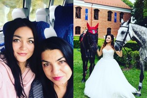 30-metį švenčianti Giulijos dukra Monika Falcon atskleidė, kodėl dar nenori susilaukti vaikų