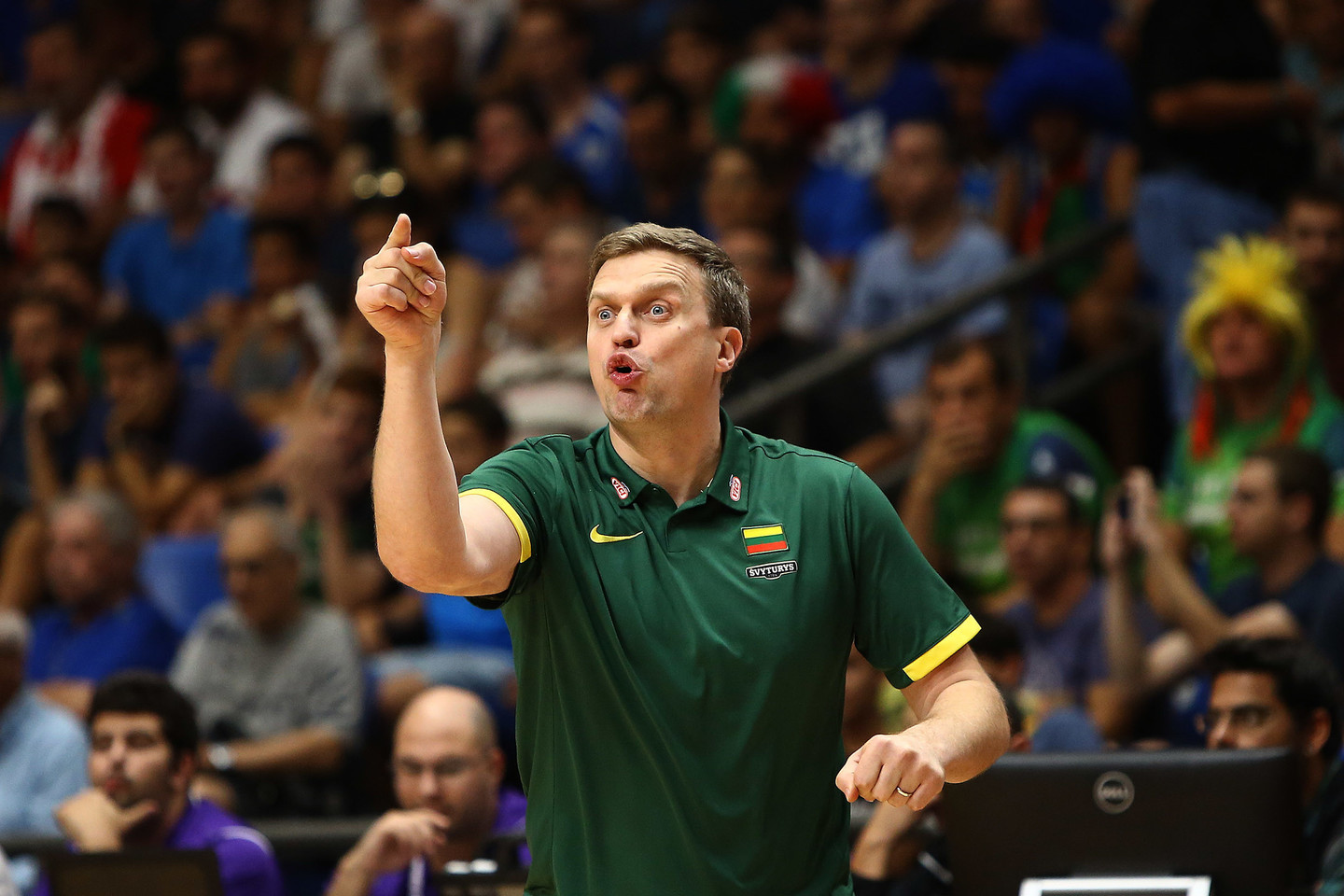 2017 m. Europos vyrų krepšinio čempionatas. Tel Avivas. Lietuva - Italija 78:73. Dainius Adomaitis<br>G.Šiupario nuotr.