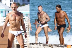 Majamyje žilaplaukis italas Gianluca Vacchi kaitino ir vyrų, ir moterų kraują