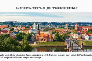 Prekybos tinklui „Lidl“ pažėrė priekaištų – įžeidė tris ketvirtadalius Lietuvos žmonių