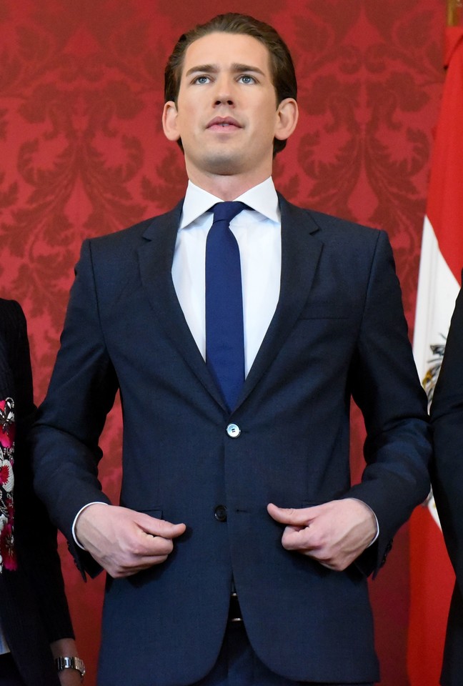  Politikui, kuris taps Austrijos premjeru, vos 31-eri.<br> AFP/„Scanpix“ nuotr.
