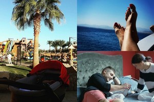 Irūna Puzaraitė-Čepononienė leidosi į pirmąją kelionę su trijų mėnesių sūnumi