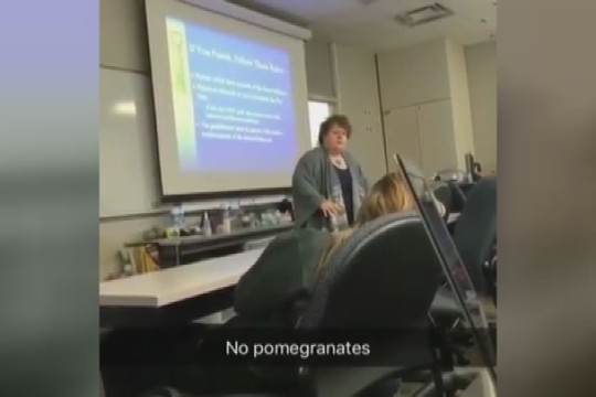 Dėstytojos elgesys pritrenkė studentus ir milijonus internautų