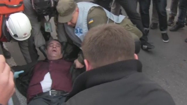 Kijeve masinis protestas virto riaušėmis