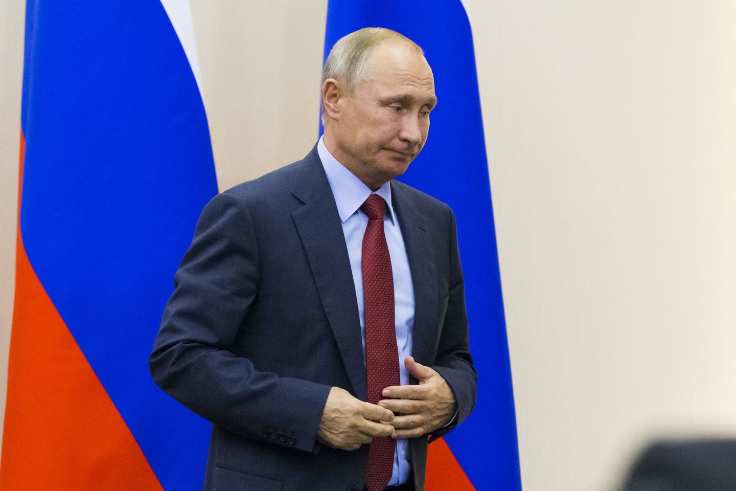  Sočyje vykstančiame Valdajaus forume V.Putinas sakys svarbų pranešimą.<br> AP nuotr.