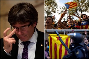 Išaušo lemtinga diena: Ispanija skelbia, kad atims iš Katalonijos autonomiją