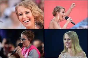 Ksenijos Sobčiak užmojis tapti Kremliaus šeimininke paverčia rinkimus „šou“