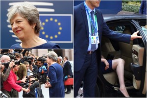 Theresa May atvyko į ES viršūnių susitikimą kupina skambių pažadų