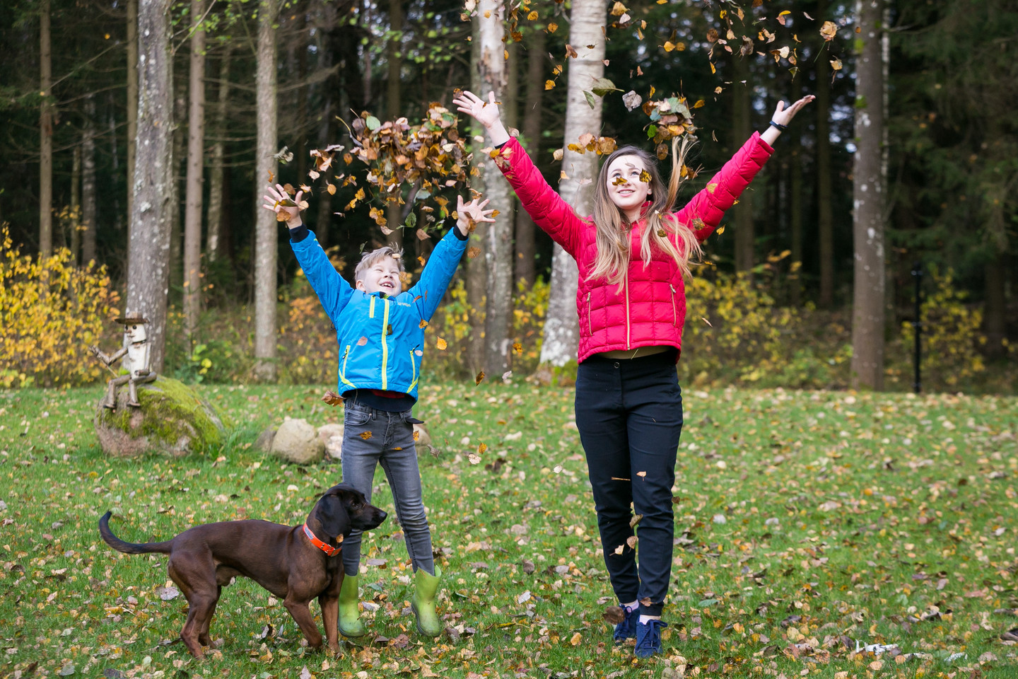 Kartais Emilis nusižiūrėjęs nuo Vanesos tėtį pavadina vardu.<br>T.Bauro nuotr.