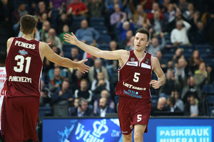 Panevėžio „Lietkabelis“ po sunkios kovos palaužė „Pieno žvaigždžių“ komandą