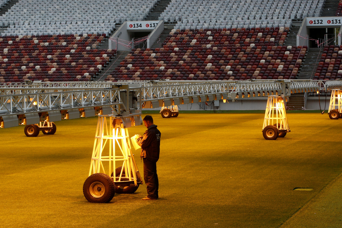 Lužnikų stadionas.<br> AFP/Scanpix nuotr.