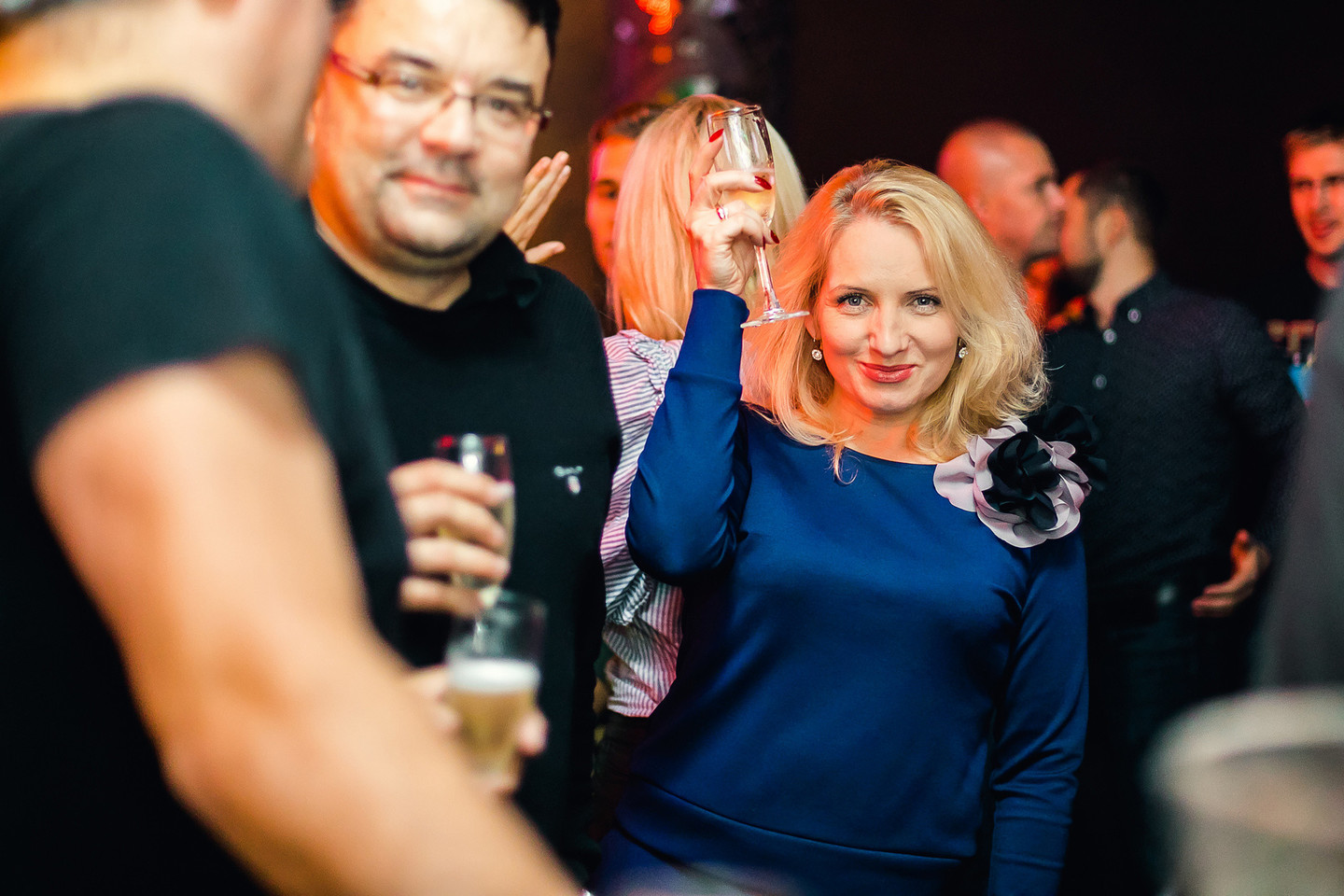  Šeštadienio naktis „Mojo Lounge Vilnius“ klube.<br> V.Žilinsko nuotr.