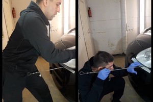 Atskleidė vagių triuką: „Porsche“ lempas išlupo per akimirką