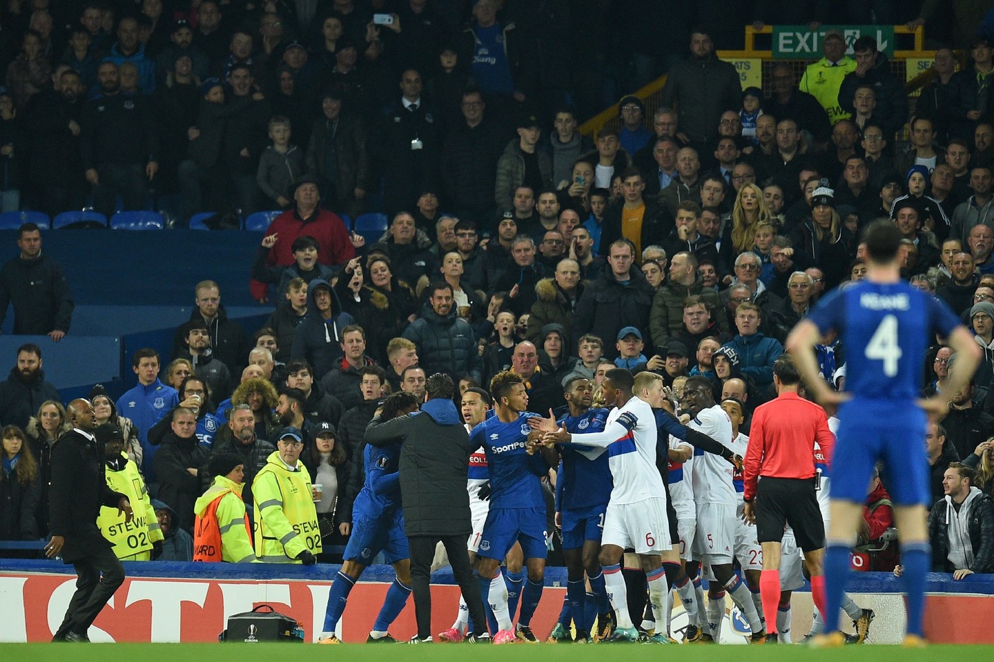 "Everton" sirgalius dėl savo poelgio negalės lankytis mylimos komandos rungtynėse