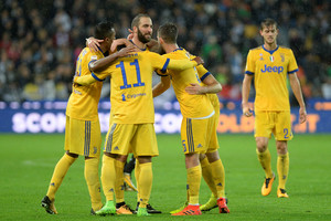 „Juventus" net ir praradusi vieną žaidėją surengė įvarčių fiestą