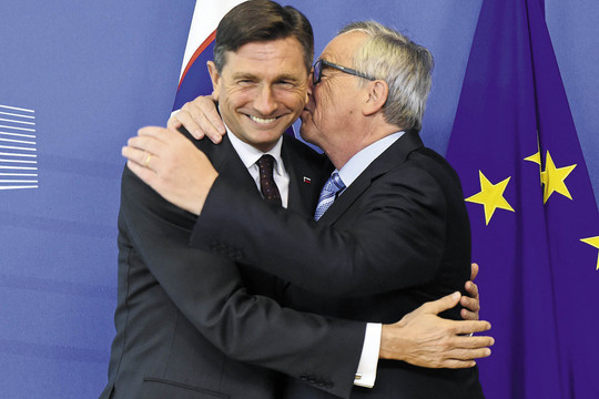 Pirmąjį Slovėnijos prezidento rinkimų ratą laimėjo B. Pahoras