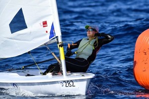 Naująjį sezoną buriuotoja V. Andrulytė atidarė patekdama į pasaulio dešimtuko gretas