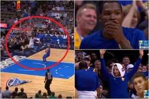 NBA: „Warriors“ trijulės siautulys ir dėjimas, kuris privertė išsižioti Keviną Durantą