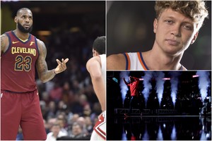 NBA: įžaidėju tapęs LeBronas Jamesas ir beviltiška „Knicks“ su Mindaugu Kuzminsku ant suolo